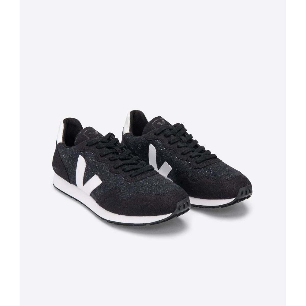 Veja SDU REC FLANNEL Men's Running Shoes Black | CA 171BEX